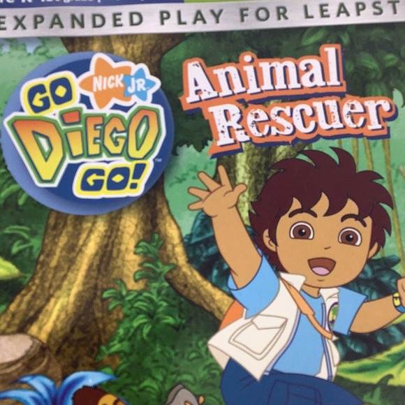 Leapster go Diego go Nick Jr Animal Rescuer Leap Frog learning Game NEW SEALED - Picture 6 of 12
